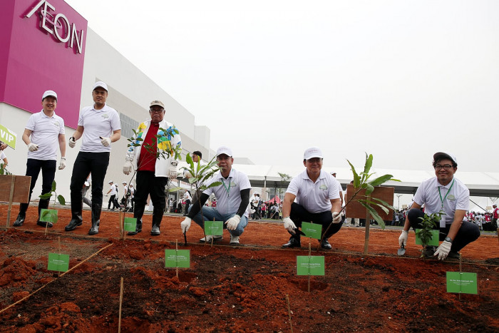 Peringati Hari Tanam Pohon, AEON Mall Deltamas Gelar Tree Planting Festival