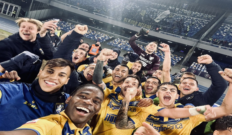 Frosinone Permalukan Napoli di Coppa Italia