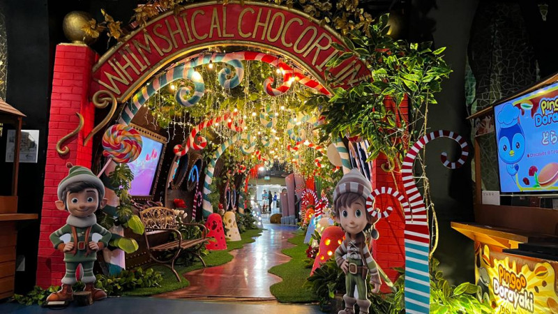  Sambut Natal, Jakarta Aquarium & Safari (JAQS) Hadirkan 'Whimsical Chocorium'