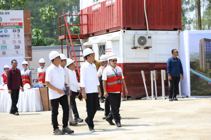 Jokowi Apresiasi Pembangunan Hotel Bintang Tiga dan Restoran Pertama di IKN
