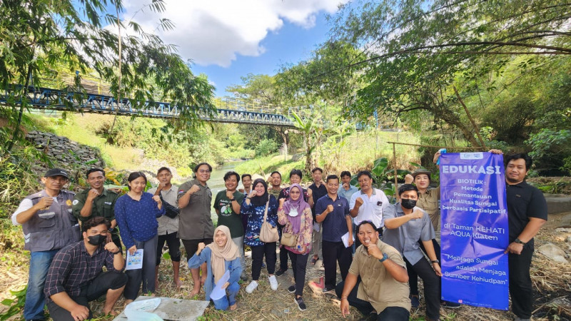 Taman Kehati AQUA Klaten Kerap Jadi Sarana Edukasi Pelajar dan Mahasiswa  