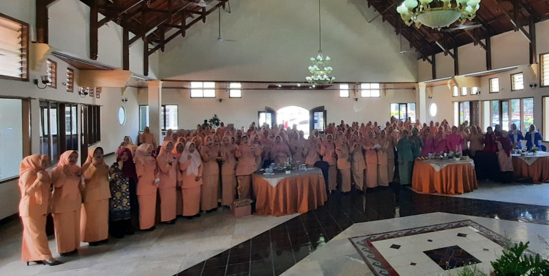 Dharma Wanita Persatuan Cianjur Bantu Penanganan Kasus Tengkes