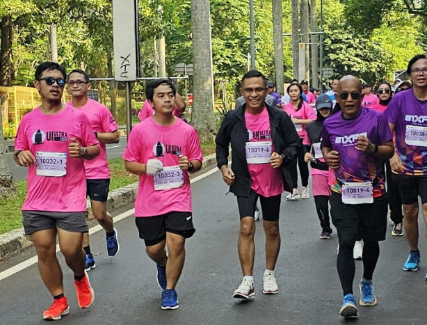 Saleh Husin Ikuti UI Ultra Marathon