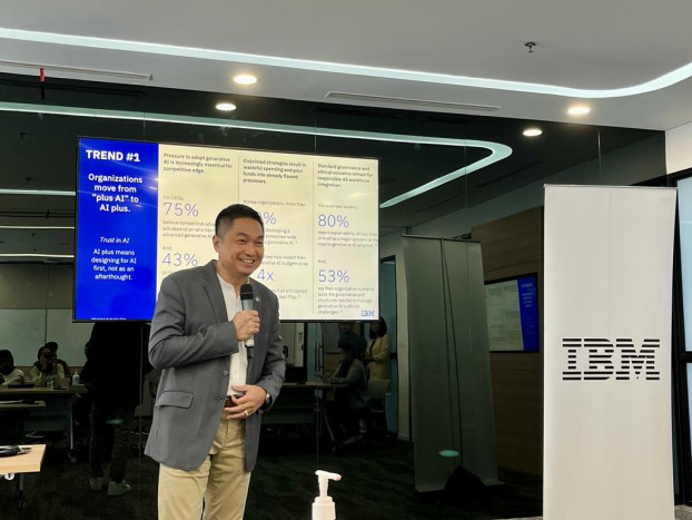 IBM Sebut Tren Penggunaan Teknologi AI Generatif Meningkat Tahun Depan