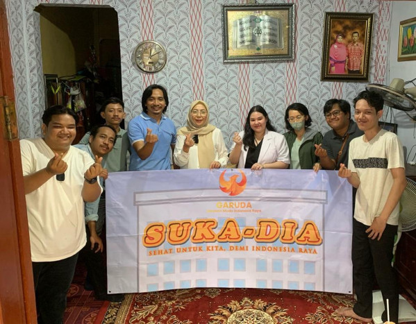Relawan GIM Pendukung Prabowo-Gibran Berikan Edukasi Kesehatan ke Warga