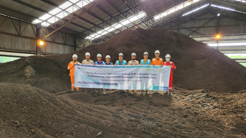 PLN EPI Pasok Cangkang Sawit dan Woodchip untuk PLTU Sintang