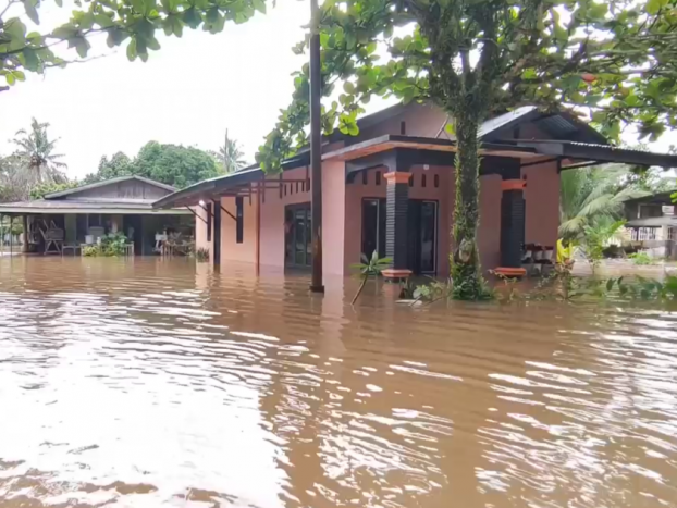 Ribuan Rumah Rokan Hulu Kebanjiran, Warga Butuh Bantuan Makanan