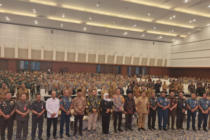 Rakor Forkopimda Jawa Timur Bahas Kesiapan Menjelang Pemilu 2024