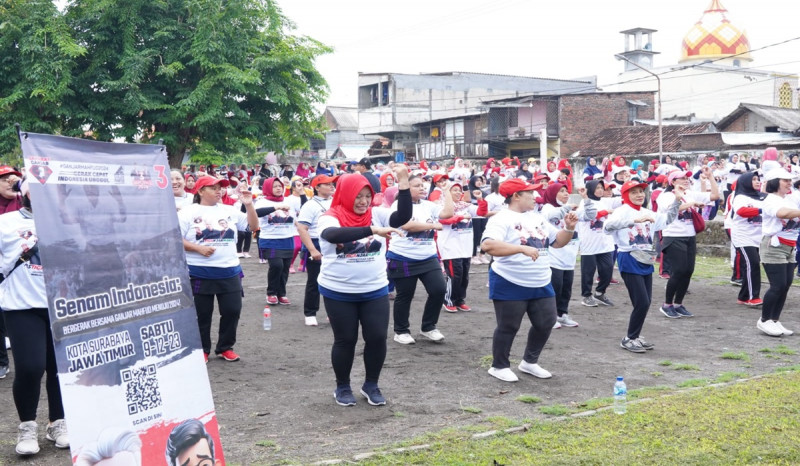 Aksi Nyata Warga Surabaya Dukung Ganjar-Mahfud 2024