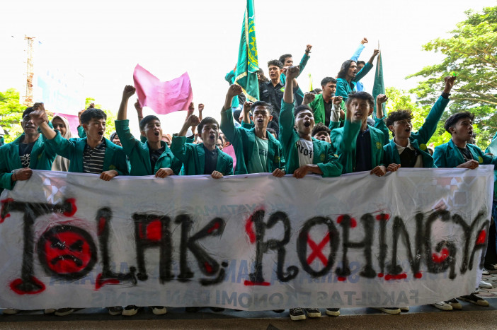 Tolak Rohingya, Mahasiswa Aceh Minta Pengungsi Dipulangkan ke Negaranya  