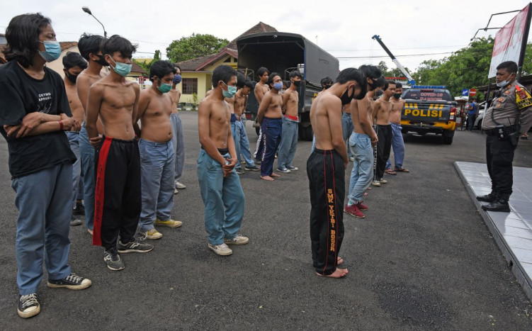 Siap-siap Tawuran, 23 Pelajar Ditangkap Polisi di Kebayoran