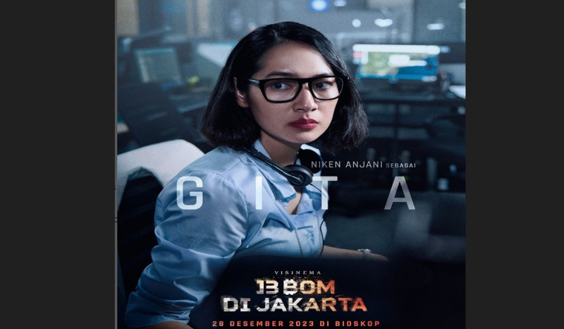 13 Bom di Jakarta, Film Aksi Pertama Niken Anjani