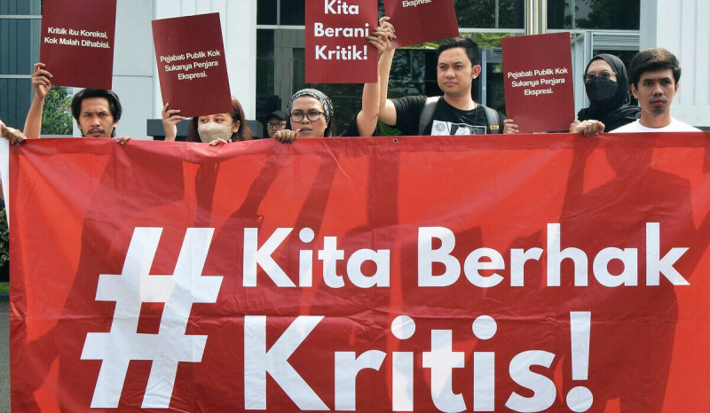Pernyataan Jokowi soal Kebebasan Berpendapat Salah Besar