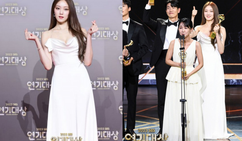 Gaun Putih Lee Sung-kyung di SBS Drama Awards Jadi Cibiran Netizen Korea