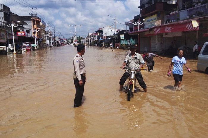 Ribuan Rumah di Rokan Hulu Terdampak Banjir