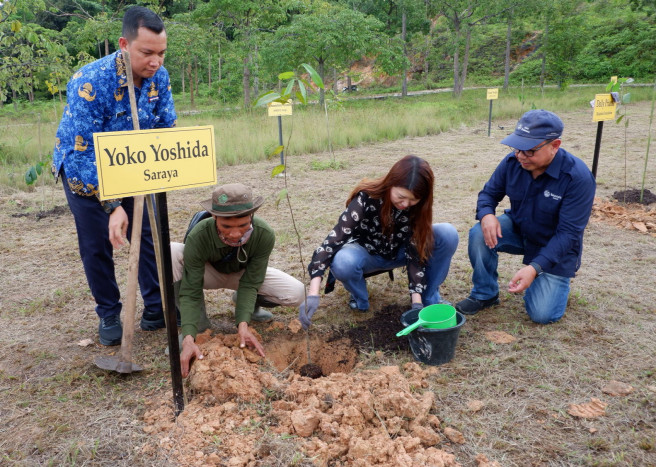 Belantara Foundation Ajak Mitra Sektor Swasta Jepang Tanam Pohon di Tahura Sultan Syarif Hasyim Riau
