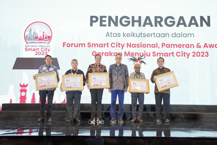 50 Kota dan Kabupaten Raih Penghargaan dari Gerakan Menuju Smart City 2023