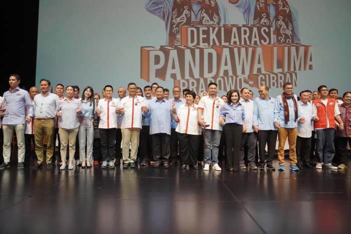 Prabowo Terima Deklarasi Dukungan Relawan Pandawa Lima