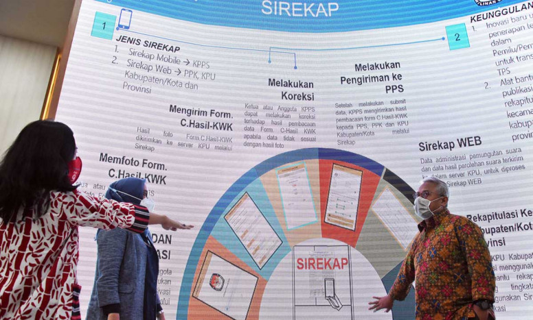 KPU Masih Finalisasi Aplikasi Sirekap di Seluruh Indonesia