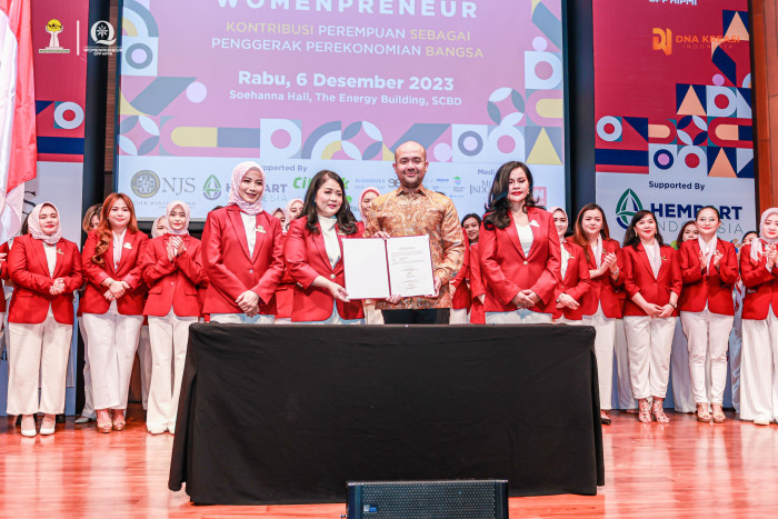 HIPMI Lantik Pengurus Badan Otonom Perempuan Pertama Womenpreneur