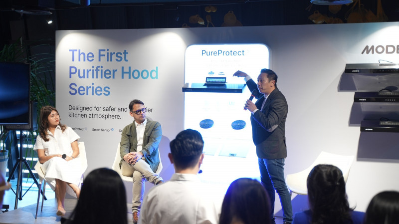 Modena Luncurkan Filter Udara Purifier Hood Series Pertama di Indonesia
