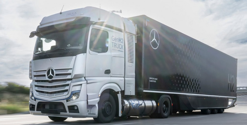 Daimler Truck Umumkan Uji Coba Armada Truk Fuel Cell Mercedes-Benz GenH2 Pertama untuk Uji Coba Pelanggan
