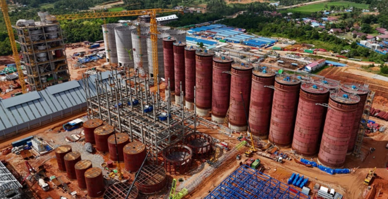 Proyek Smelter SGAR Mempawah Ditargetkan Beroperasi Oktober 2024