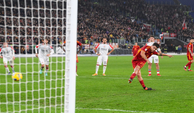 Menang Atas Cremonese, AS Roma Melaju ke Perempat Final Coppa Italia