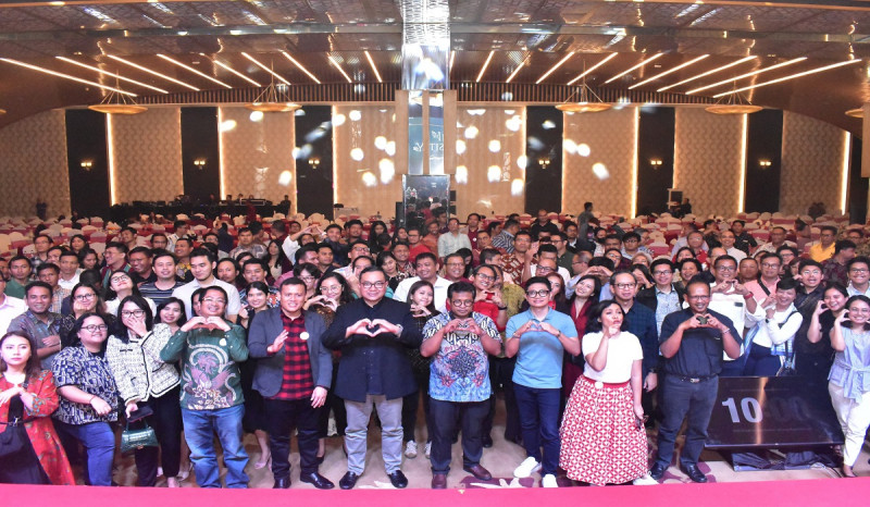 Alumni KMK dan PMK Universitas Telkom Pererat Persaudaraan lewat Perayaan Natal Bersama