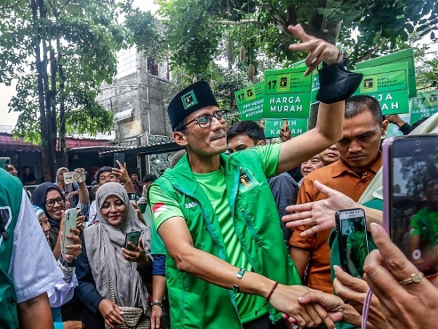 Sandiaga Uno Yakin PPP Lolos ke Parlemen