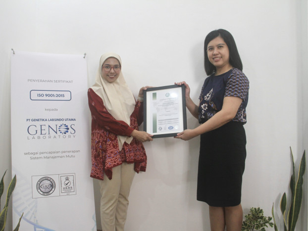 Laboratorium Pemeriksaan DNA Forensik ini Dapat ISO 9001:2015