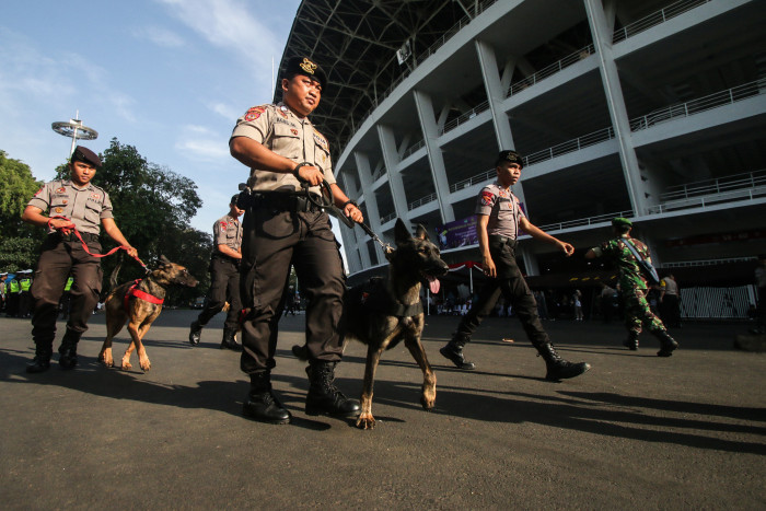 1.878 Personel Gabungan Amankan Harlah Muslimat NU di GBK