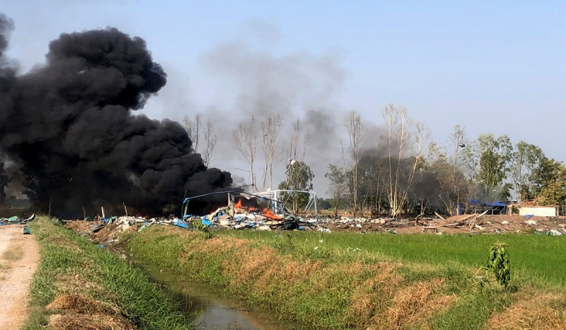 Pabrik Kembang Api di Thailand Meledak, 23 Orang Tewas
