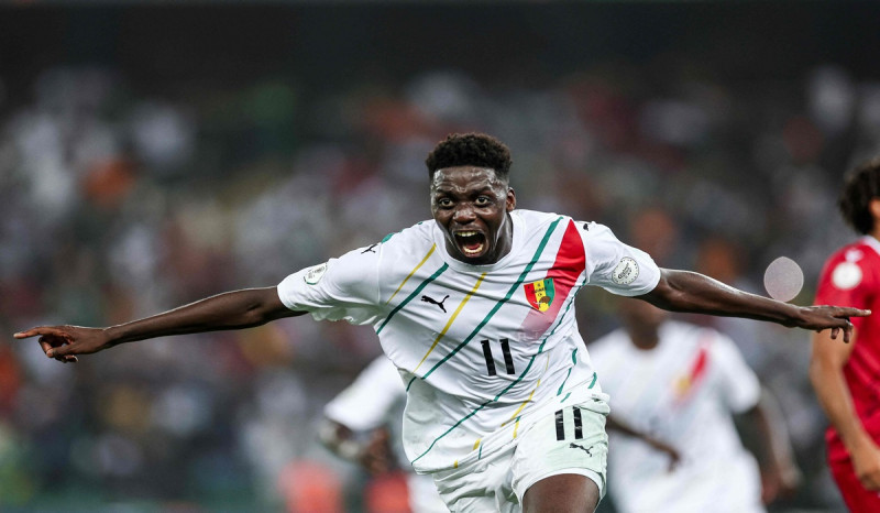 Gol Larut Bayo Pastikan Guinea Melaju ke Perempat Final Piala Afrika