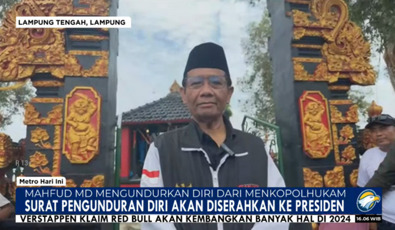 Langkah Mahfud MD Bisa Picu Menteri Kabinet Jokowi Lainnya Ikut Mundur