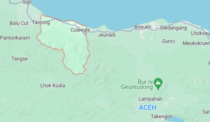 Gempa Magnitudo 4,4 Guncang Pidie Jaya Aceh