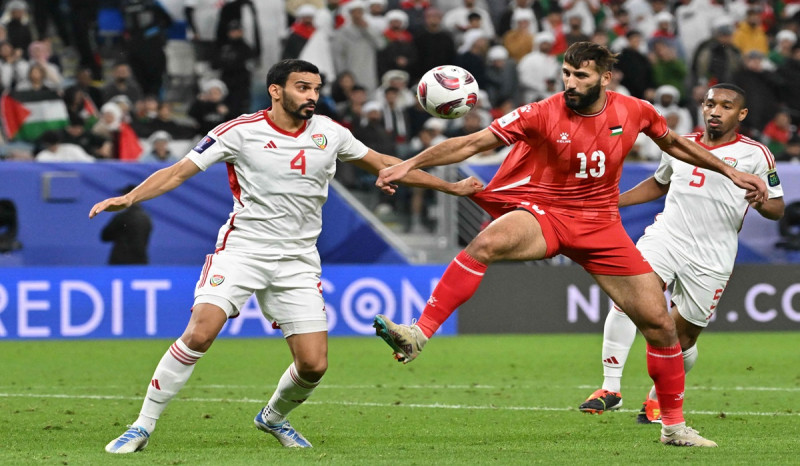 Palestina Bermain Imbang dengan Uni Emirat Arab di Laga Piala Asia