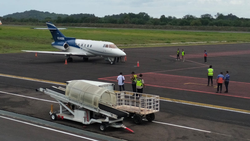 Manggarai Dilanda Hujan dan Kabut, Ganjar Pranowo Batal Mendarat di Bandara Sales Lega Ruteng 