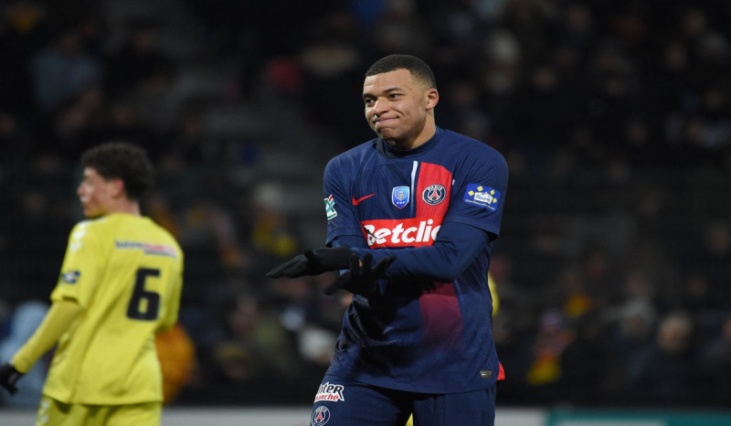 Mbappe Pastikan PSG Melaju ke 16 Besar Coupe de France