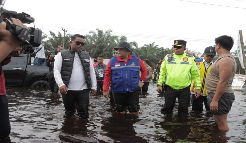 2.066 Warga Riau Masih Mengungsi Akibat Banjir