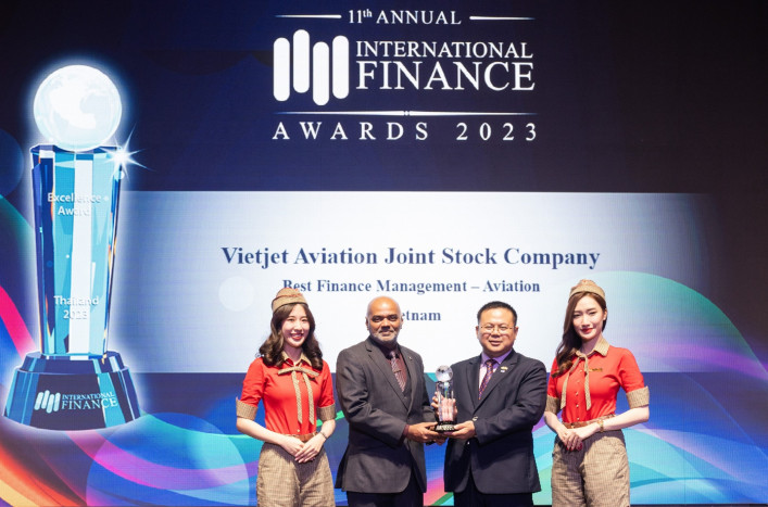 Vietjet Air Raih Penghargaan Tertinggi dalam Manajemen Keuangan dan Penerbangan