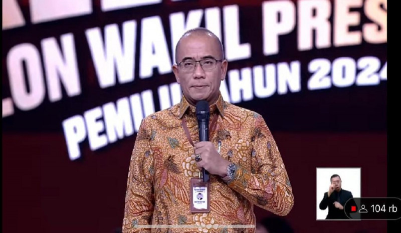 Ketua KPU Hasyim Asy'ari: Debat Cawapres Diharapkan Membuka Wawasan Pemilih
