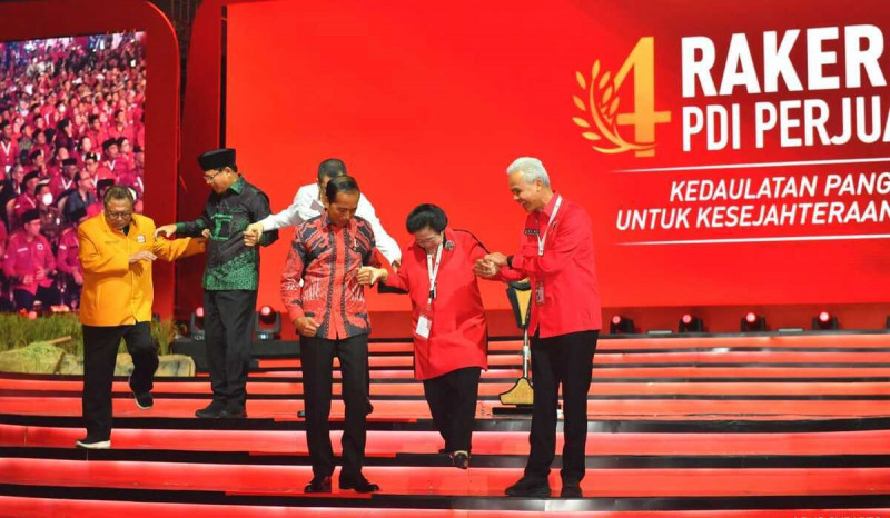 Momen HUT ke-51 Jadi Titik Pisah PDIP dengan Jokowi