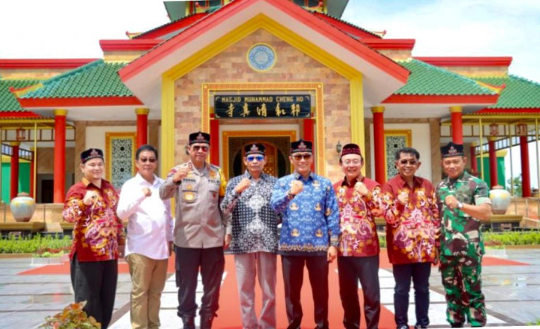 PJ Gubernur Sulbar Resmikan Masjid Muhammad Cheng Ho di Pasangkayu