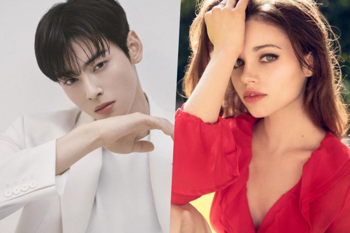 Foto Cha Eun Woo dan India Eisley Viral, Cha Eun Woo, Mereka Kencan atau Apa Sih?