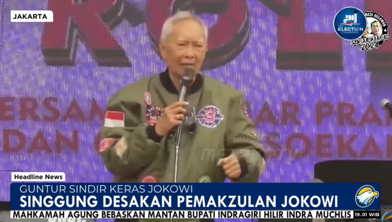 Sindiran Guntur Soekarnoputra ke Jokowi Bisa Rugikan PDIP