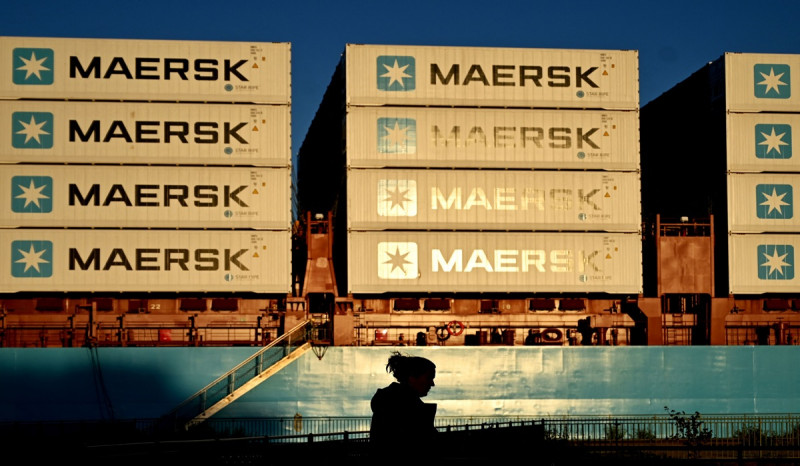Raksasa Pelayaran Maersk Hentikan Operasi di Laut Merah