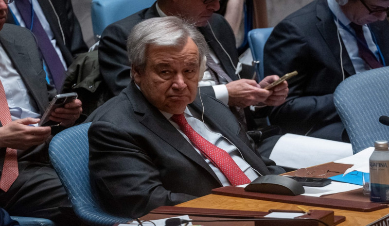 Sekjen PBB Tegaskan Penolakan Israel terhadap Solusi Dua Negara tidak Bisa Diterima