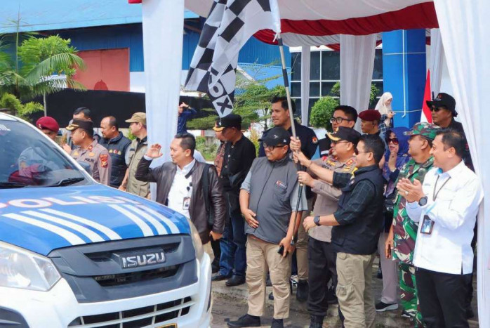 Polda Riau Kawal Serah Terima Surat Suara Pemilu 2024