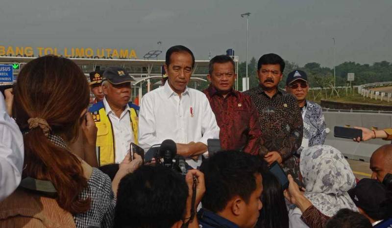 Jokowi Resmikan Tol Pamulang, Cinere, Raya Bogor, Masyarakat Kini Punya Alternatif Baru